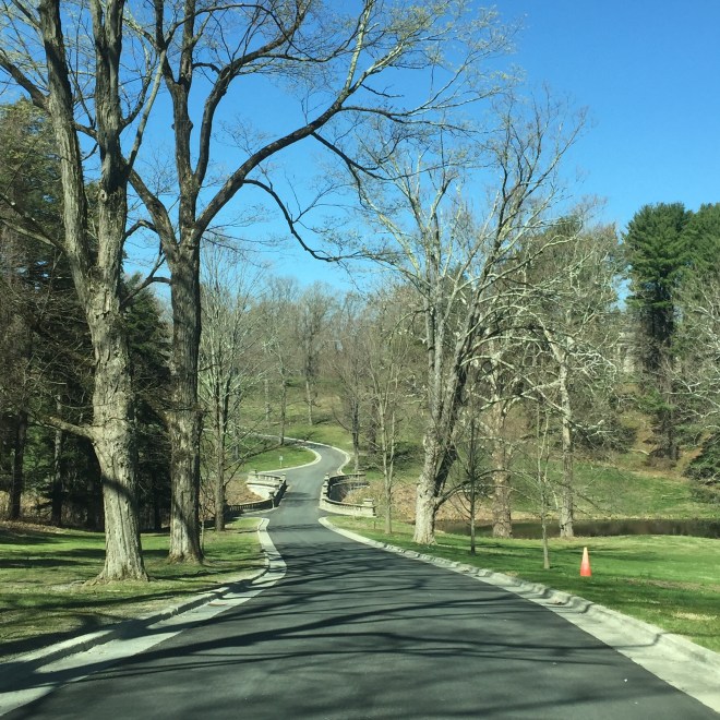 Entrance to Vanderbilt Mansion NHS
